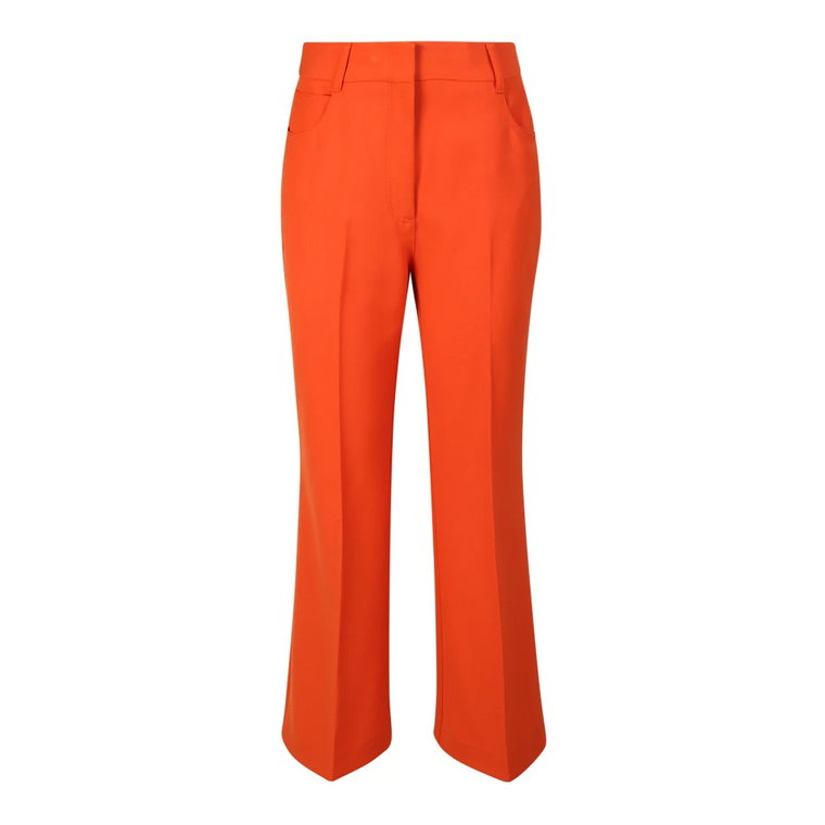 Pomarańczowe Spodnie z Obciętymi Nogawkami Stella McCartney