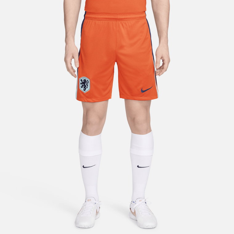 Męskie spodenki piłkarskie Nike Dri-FIT Holandia Stadium 2024 (wersja domowa)  replika - Pomarańczowy