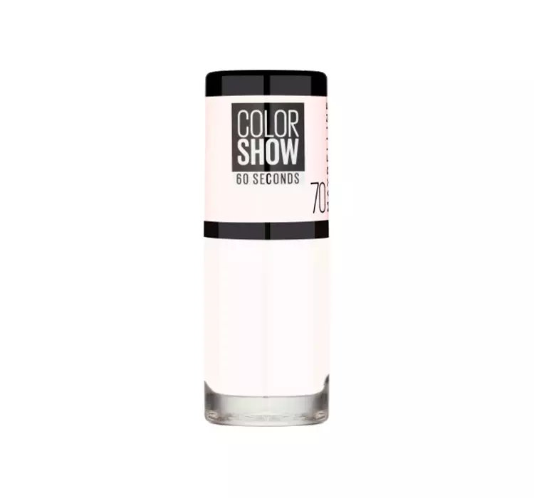 MAYBELLINE COLOR SHOW 60 SECONDS TRADYCYJNY LAKIER DO PAZNOKCI 70 BALLERINA 6,7ML