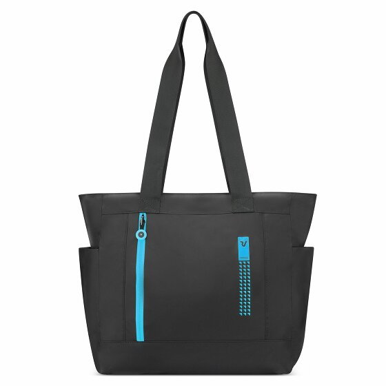 Roncato Compact Neon Shopper Tasche 37 cm schwarz