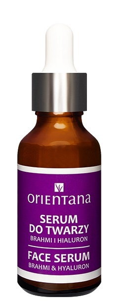 Orientana Brahmi & Kwas Hialuronowy - bio serum do twarzy 30ml