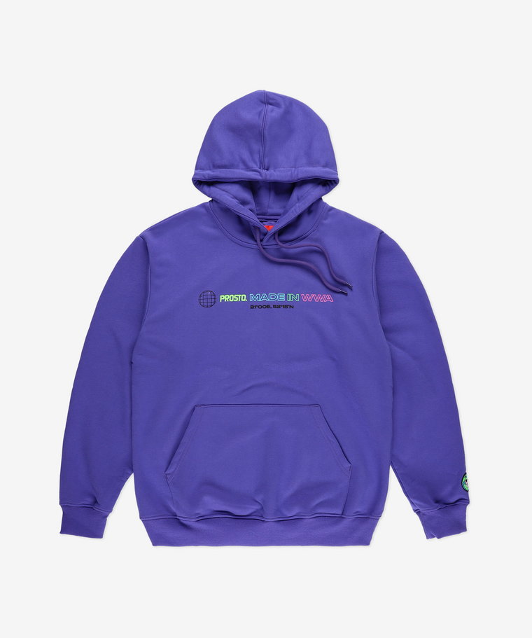 Hoodie Wordlmade Violet