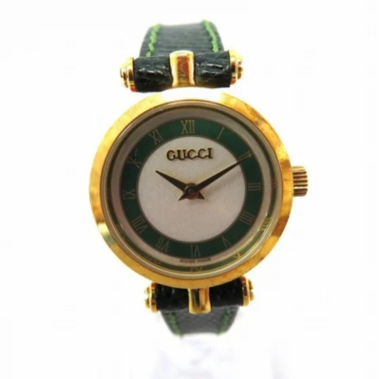 Pre-owned Metal watches Gucci Vintage