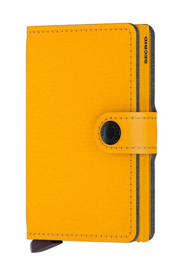 Secrid portfel damski kolor żółty