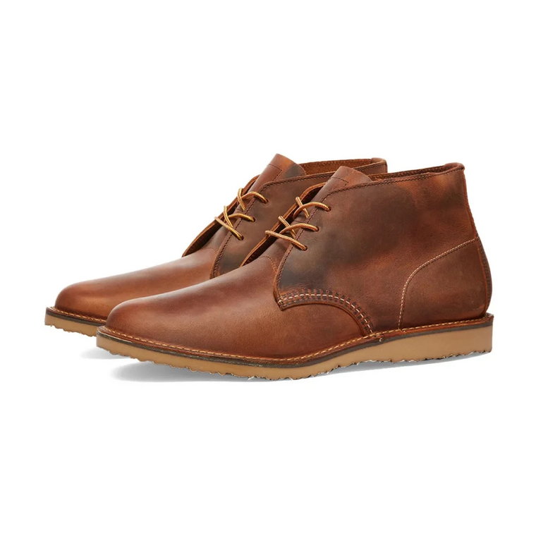 Czerwony Wing 3322 Weekender Chukka Copper Rough Tough-40 Red Wing Shoes