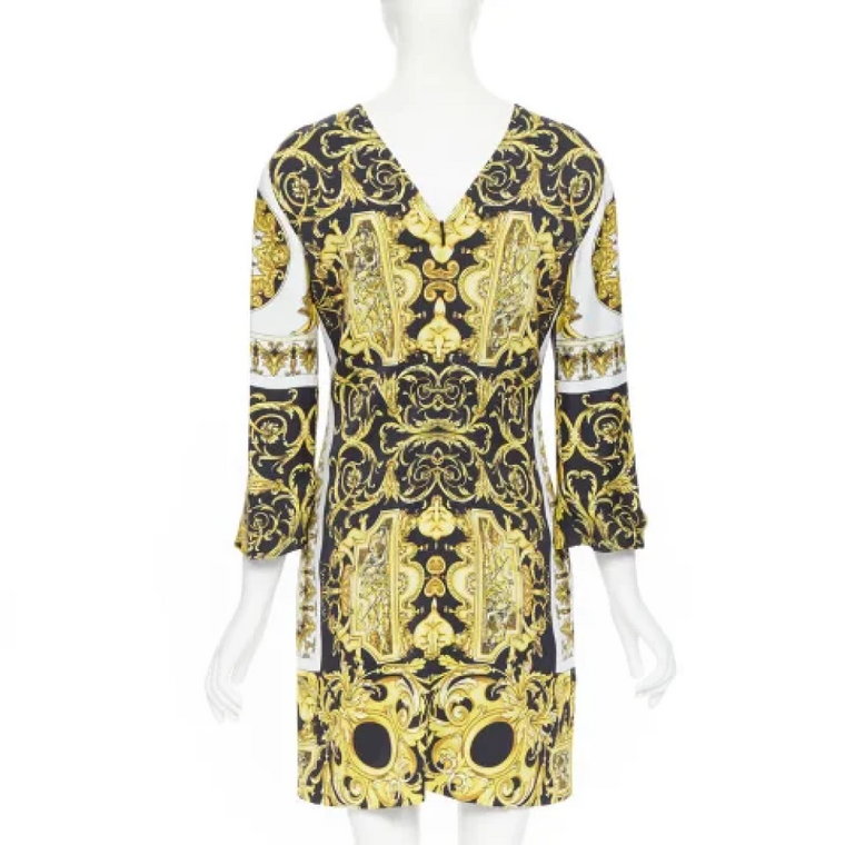 Pre-owned Viscose dresses Versace Pre-owned