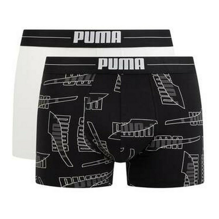 Geometryczne Sportowe Boxer Shorts Puma