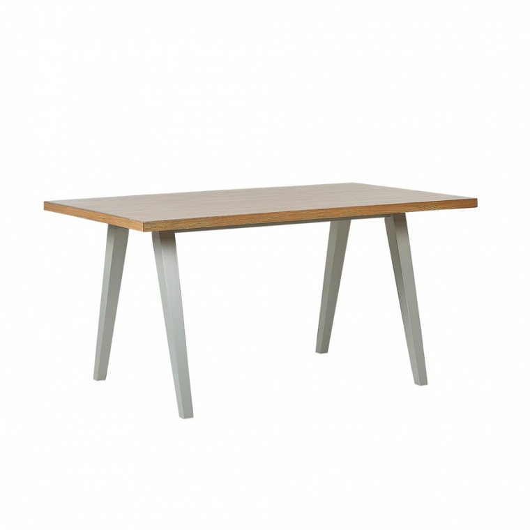 Stół do jadalni 150 x 90 cm jasne drewno z szarym LENISTER kod: 4251682252256