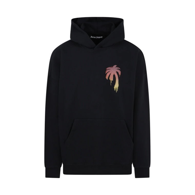 Czarno-Czerwony I Love PA Hoody Palm Angels