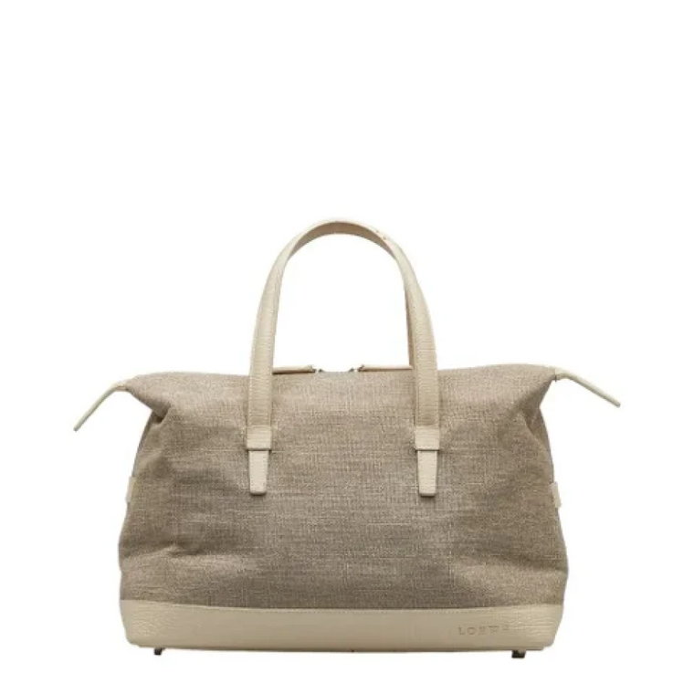 Pre-owned Canvas totes Loewe Pre-owned