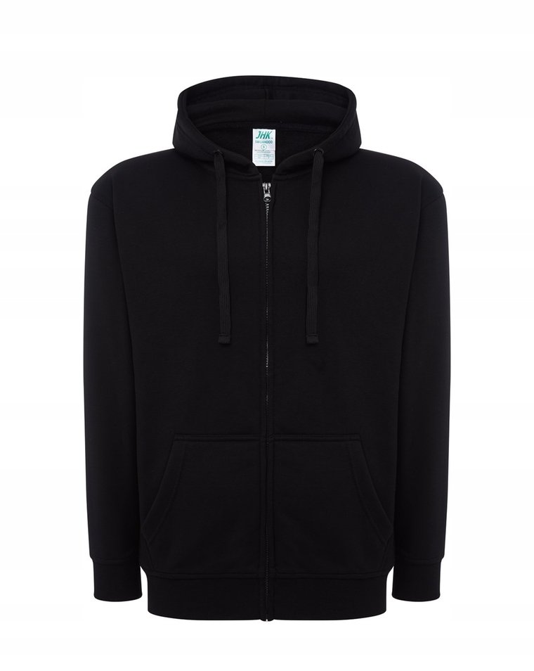 Bluza Jhk zamek z Kapturem hood black Czarna S