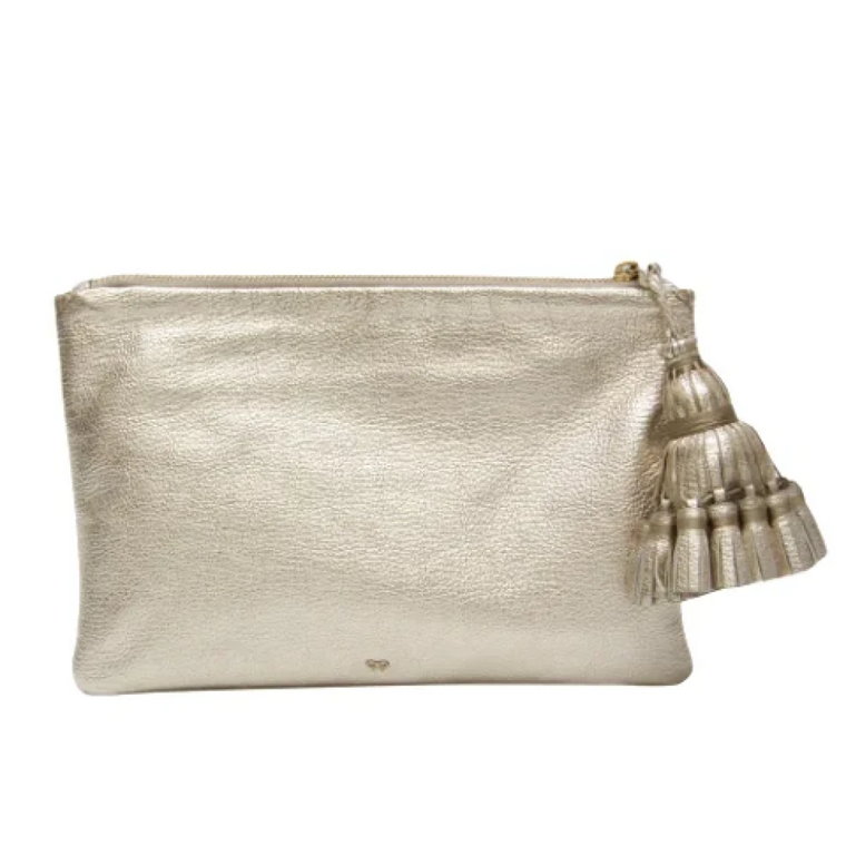 Pre-owned Leather clutches Anya Hindmarch Pre-owned