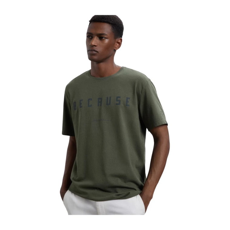 Klasyczny Bawełniany T-Shirt Ecoalf