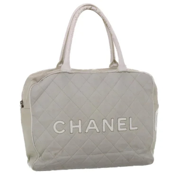 Pre-owned Canvas travel-bags Chanel Vintage