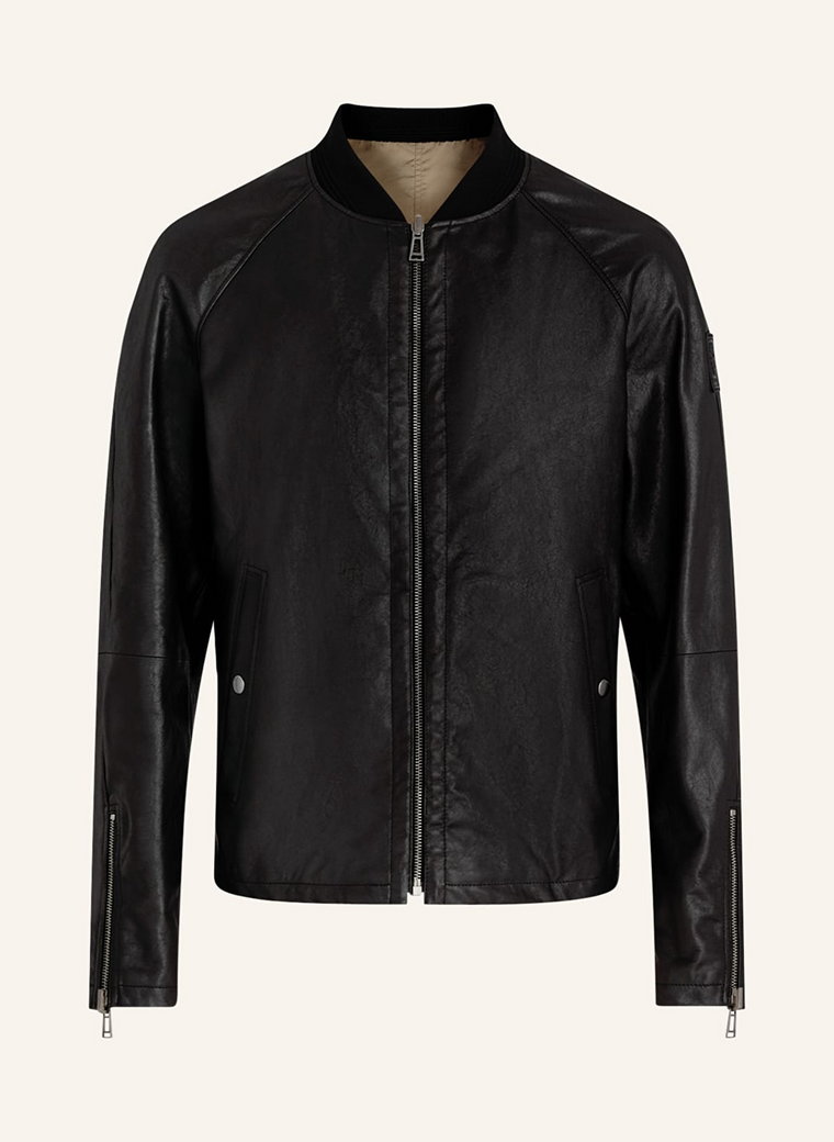 Belstaff Skórzany Bluzon Centenary Dwustronny schwarz