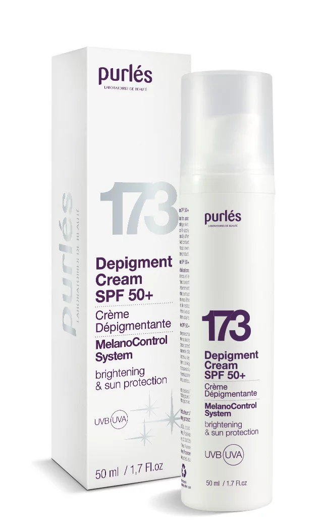 PURLES 173 Depigmentujący Krem SPF 50+ 50ml