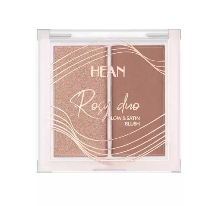 HEAN ROSY DUO RÓŻ DO POLICZKÓW W DWÓCH ODCIENIACH RD6 DREAMY 6G