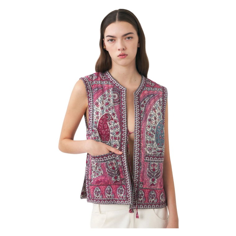 Print gilet Tajar Antik Batik