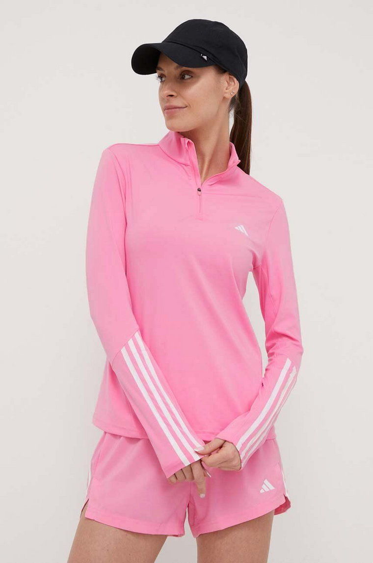 adidas Performance bluza treningowa Hyperglam kolor różowy z nadrukiem IN6843