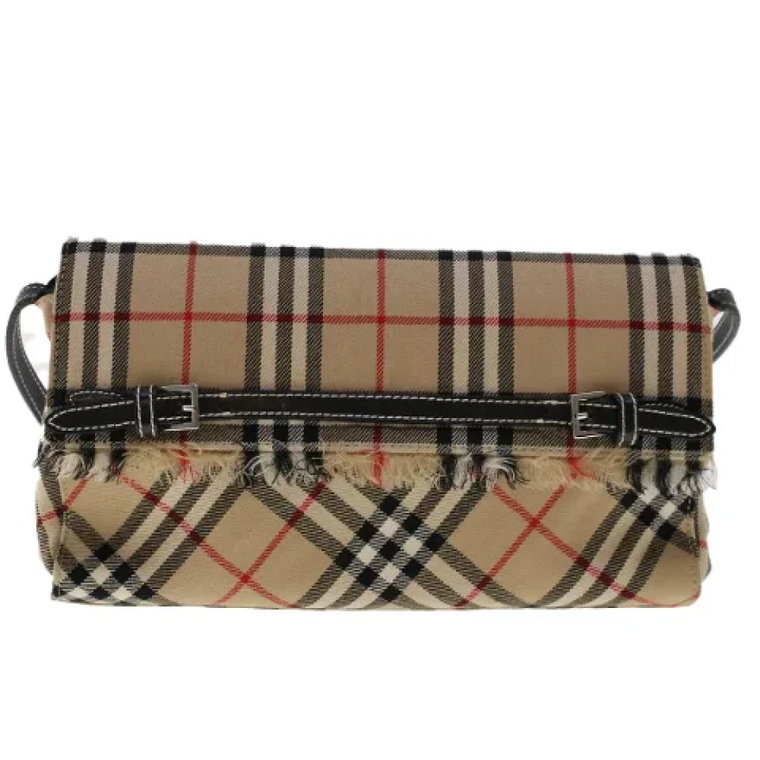 Pre-owned Fabric shoulder-bags Burberry Vintage