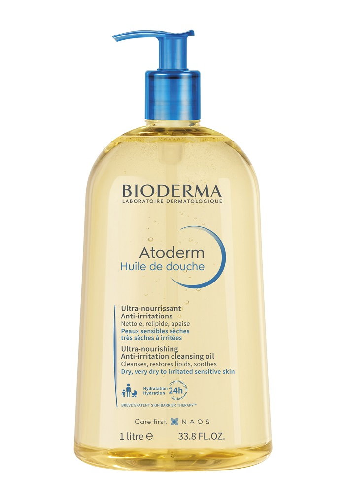 Bioderma Atoderm Huile De Douche Nawilżający olejek do kąpieli, 1000 ml