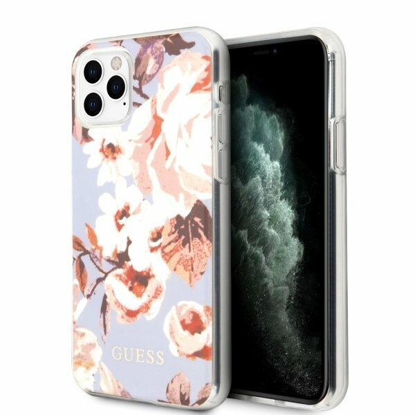 Guess GUHCN65IMLFL02 iPhone 11 Pro Max liliowy/lilac N2 Flower Collection