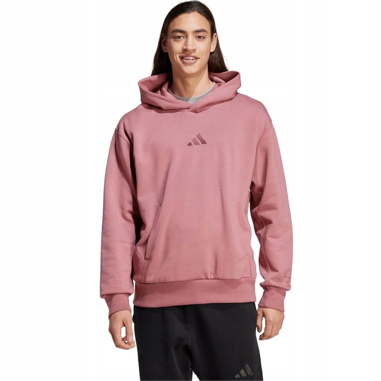 Bluza męska adidas ALL SZN Fleece różowa IY4136 S