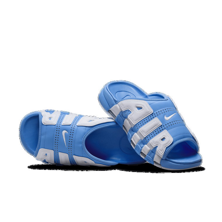 Klapki męskie Nike Air More Uptempo - Niebieski