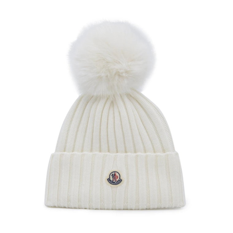 Zimowy Pom Pom Czapka Moncler