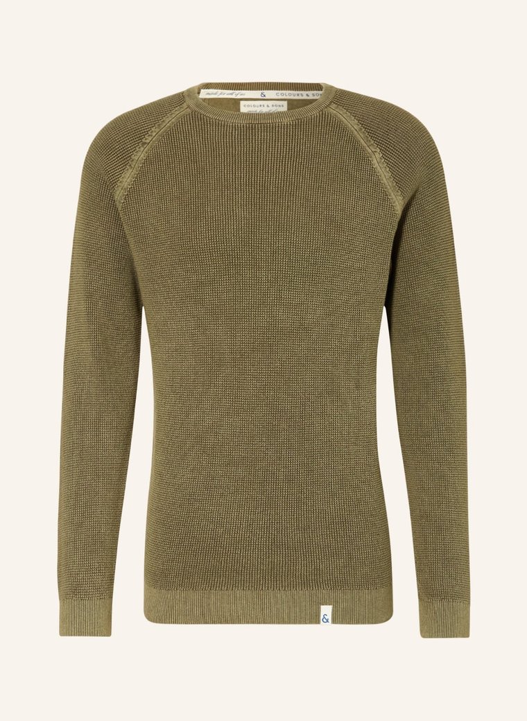 Colours & Sons Sweter gruen