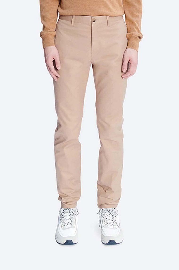 A.P.C. spodnie bawełniane Chino Classique COZBA.H08119-BEIGE