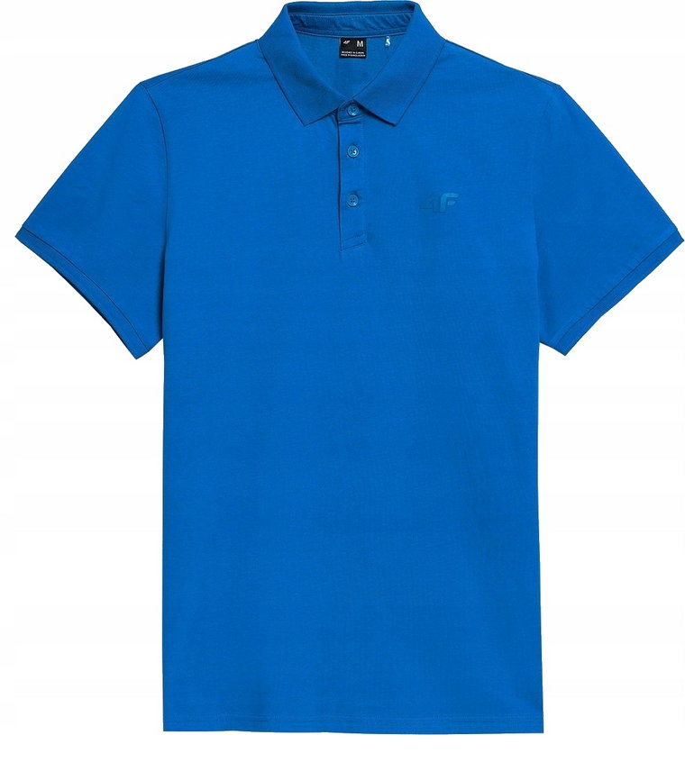 4f Tshirt Polo Niebieski r. XL TPTSM038