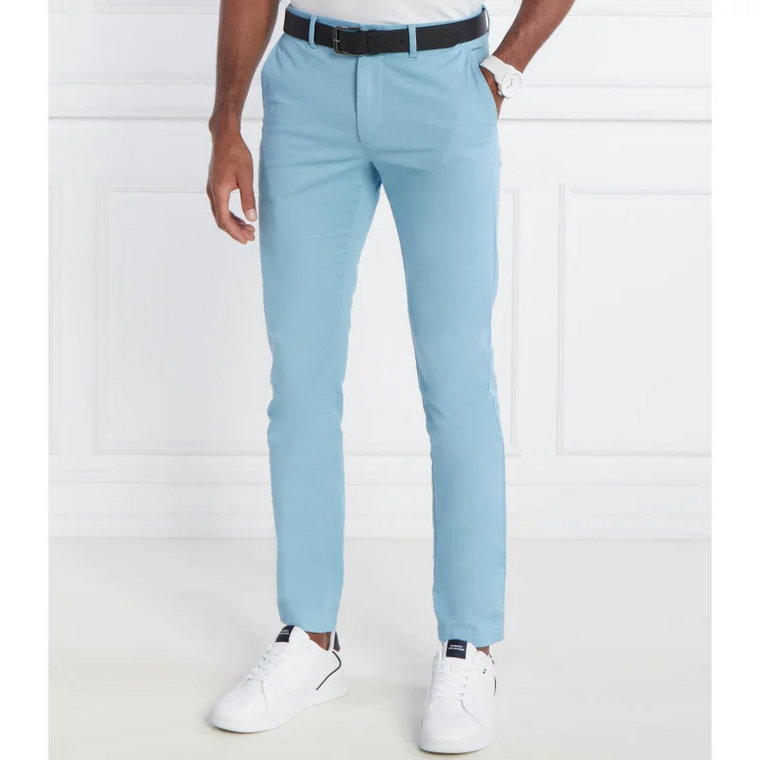 Tommy Hilfiger Spodnie chino | Slim Fit | pima