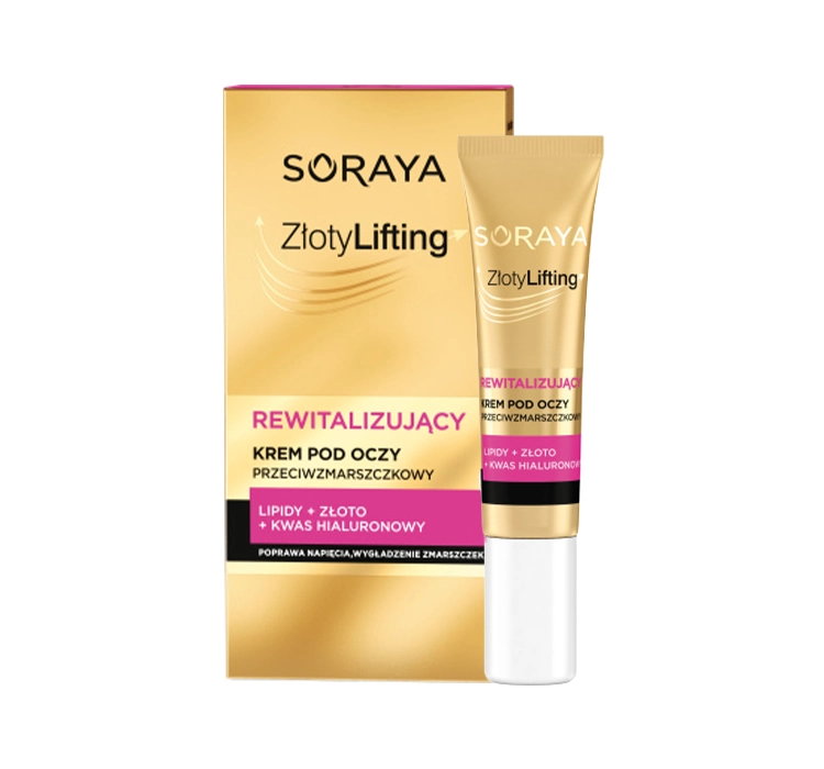 SORAYA ZŁOTY LIFTING REWITALIZUJĄCY KREM POD OCZY 15ML