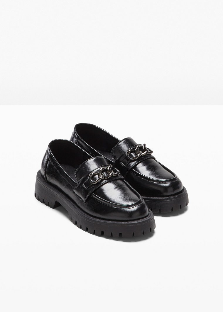 Półbuty wsuwane loafersy chunky