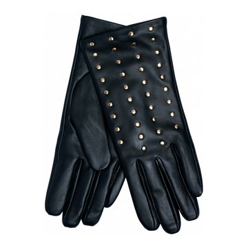 Btfcph, Gloves With Studs Skind 100101 Czarny, female,