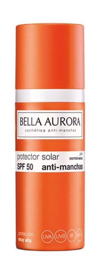 Bella Aurora Ochrona przeciwsłoneczna przeciw plamom SPF50+ Żel dla skóry tłustej i mieszanej 50ml
