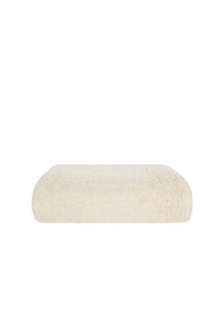 Bawełniany ręcznik frotte Ocelot kremowy - 70x140 cm