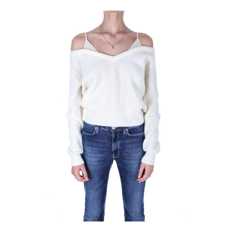 V-neck Knitwear Semicouture