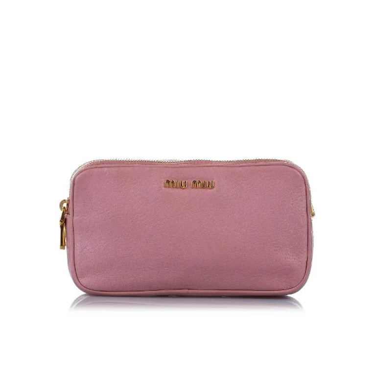 Pre-owned Leather shoulder-bags Miu Miu Pre-owned