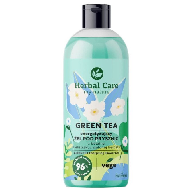 Farmona Herbal Care Green Tea energetyzujący żel pod prysznic z betainą 500ml