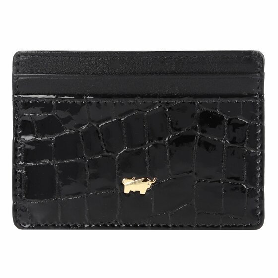 Braun Büffel Verona Credit Card Case Leather 10 cm schwarz