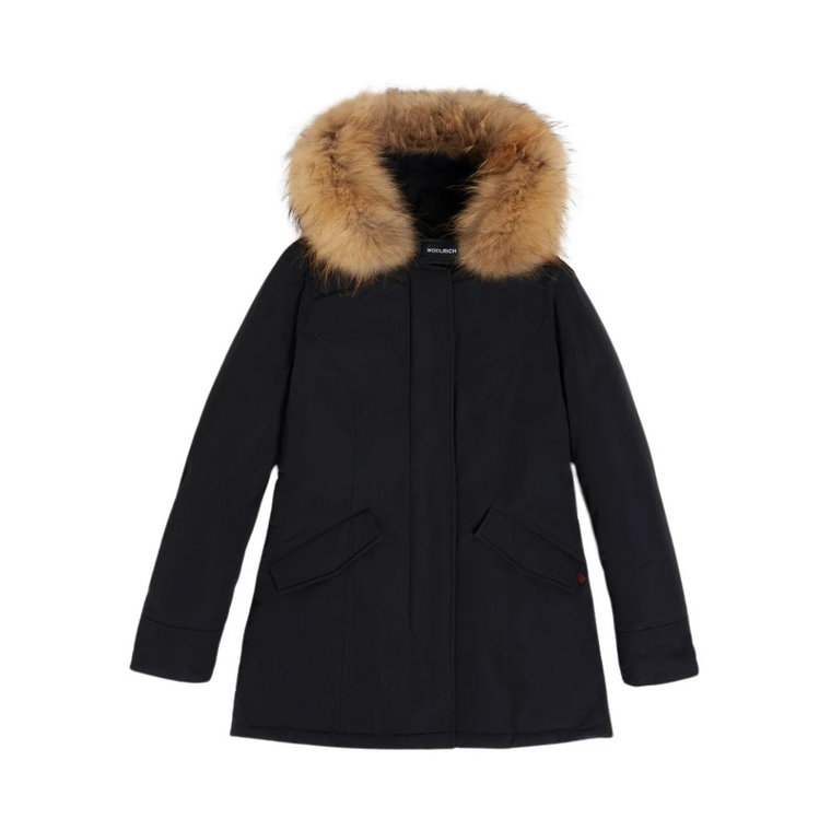 Luksusowa Arctic Parka z futrem szopki Woolrich