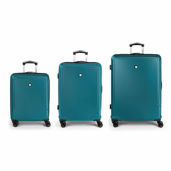 Gabol Vienna 4-Wheel Suitcase Set 3szt. turquoise