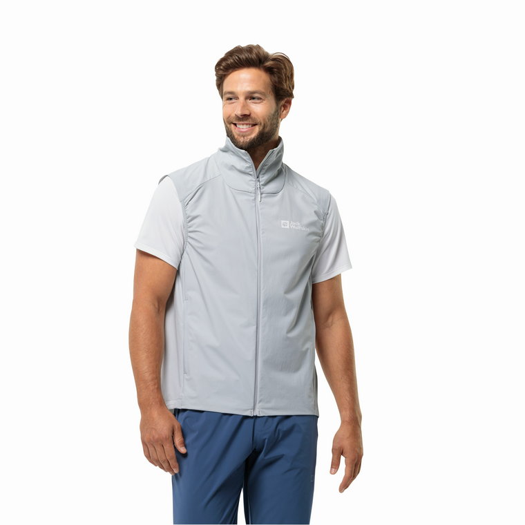 Męska kamizelka Jack Wolfskin PRELIGHT VEST M cool grey - M