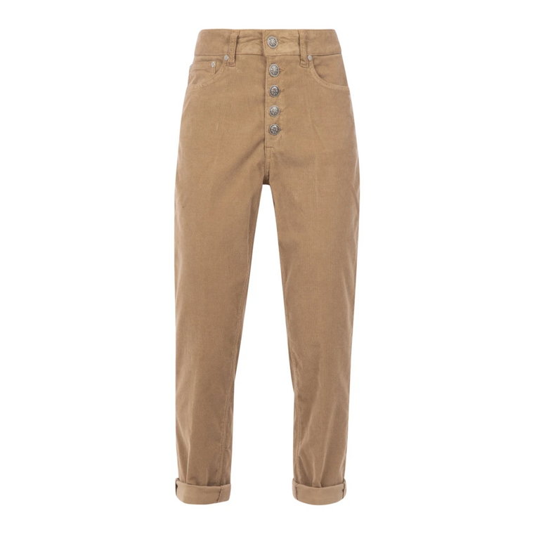 Cropped Trousers Dondup