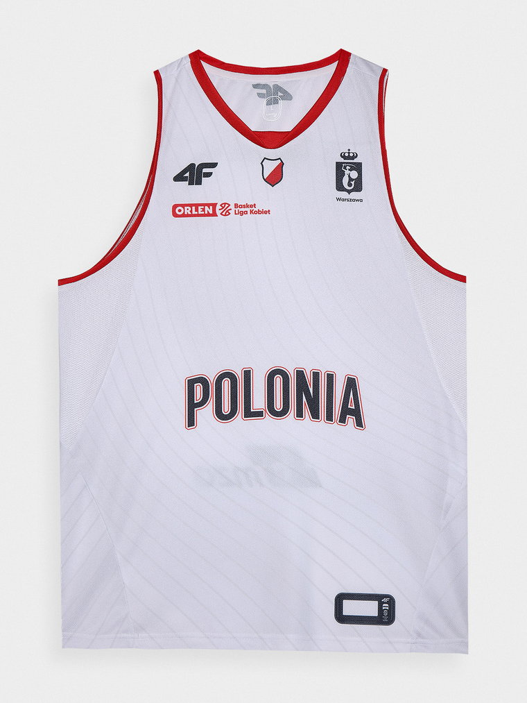 Tank top replika domowy z sezonu 2023/24 męski 4F x Polonia Warszawa - multikolor