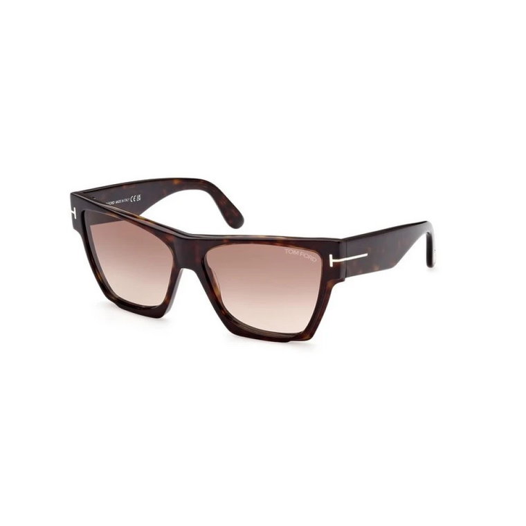 Ciemny Havana Gradient Okulary przeciwsłoneczne Tom Ford