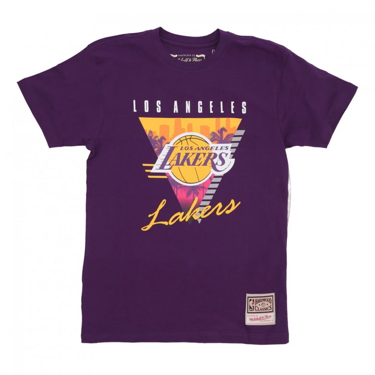 NBA Final Seconds Fioletowy Tee Mitchell & Ness