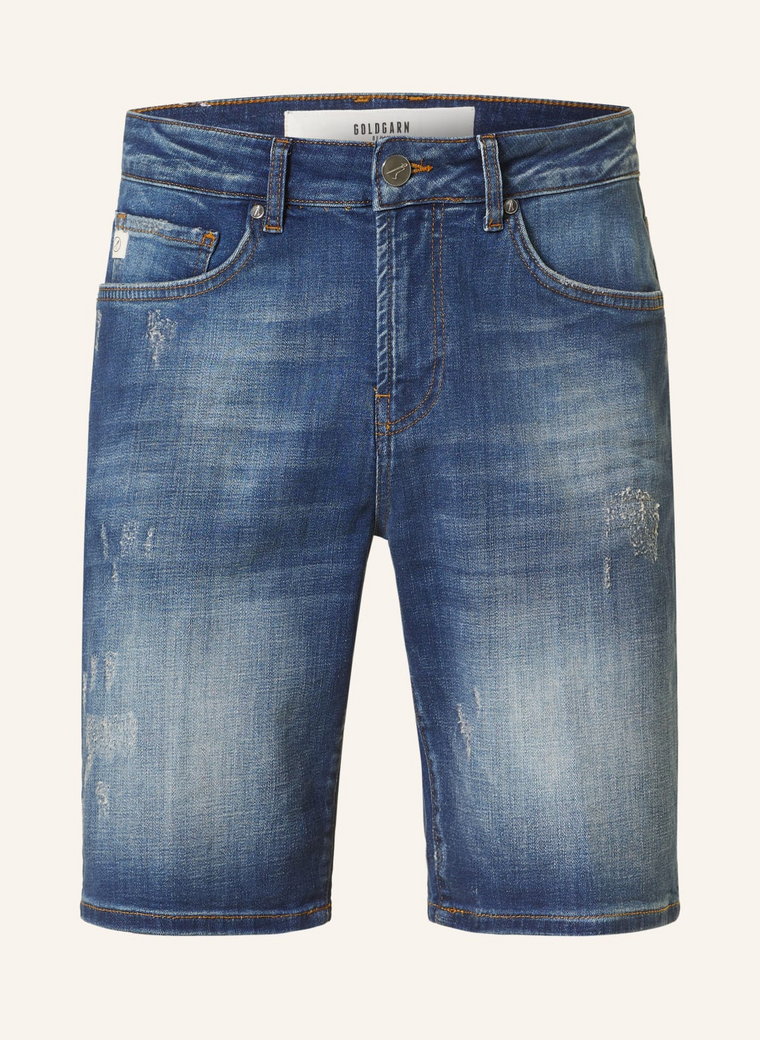 Goldgarn Denim Szorty Jeansowe Planken blau